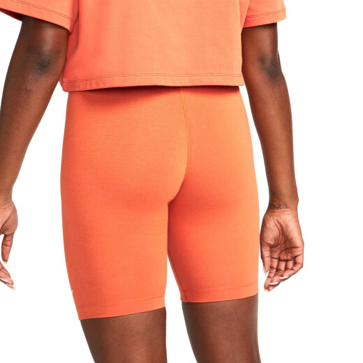 Calza Biker Nike Moda Dama Orange S/C