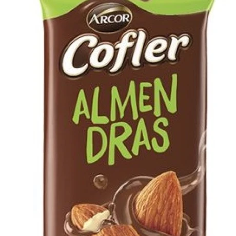 TABLETA CHOCOLATE COFLER 55G ALMENDRAS TABLETA CHOCOLATE COFLER 55G ALMENDRAS