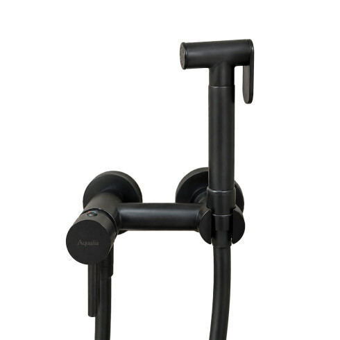 Griferia Ducha Higienica Exterior Frio/Caliente NEGRO