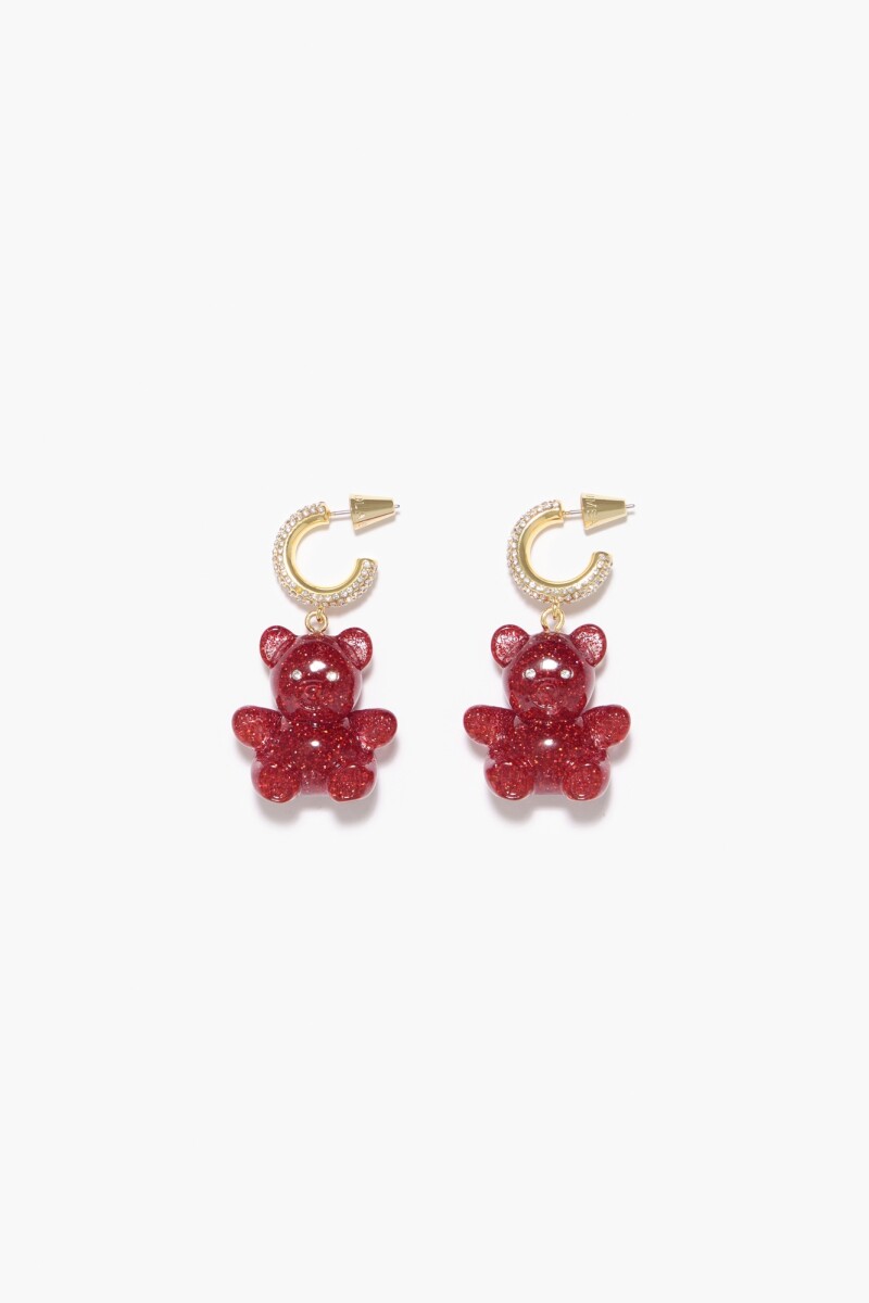 PENDIENTES ARO OSOS GLITTER S 
