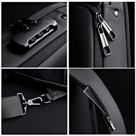 Mochila de Hombro Anti Robo Impermeable NEGRO