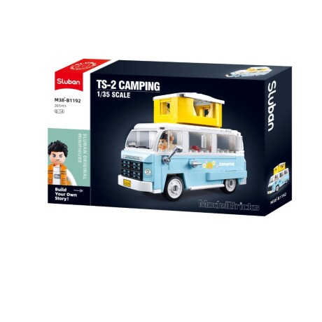 Juego Bloques de Construcción Sluban Combi Camping 001