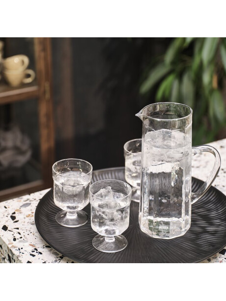 Vaso de vidrio JIMMI Ø7xH11cm 26cl Vaso de vidrio JIMMI Ø7xH11cm 26cl
