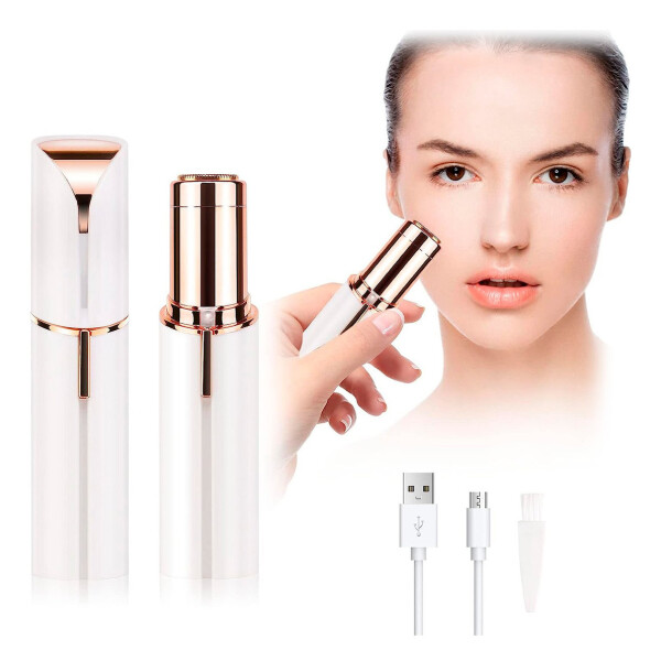 Depiladora Facial Removedor De Vello Sin Dolor Recargable Usb Depiladora Facial Removedor De Vello Sin Dolor Recargable Usb