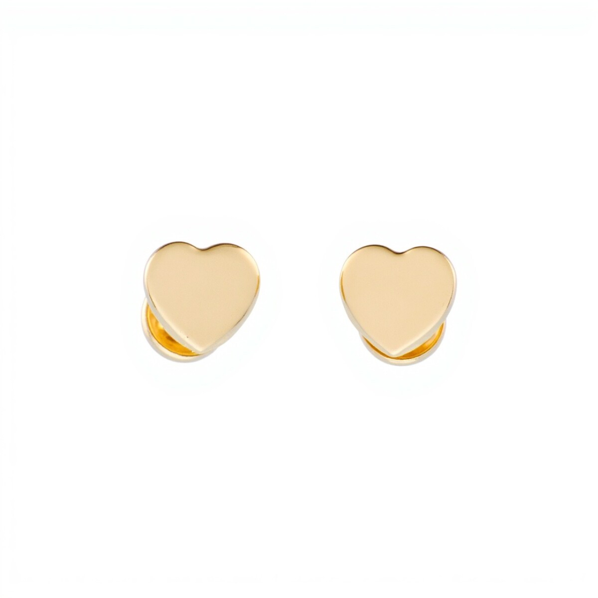 Abridores Corazón-Oro Bajo-Sin Piedra-AB8036 - sinpiedra 