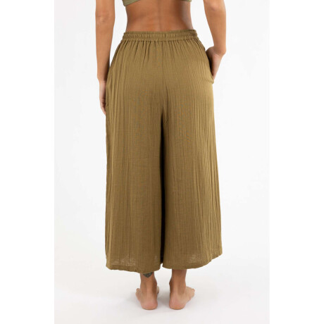 Pantalón tulum Olivar