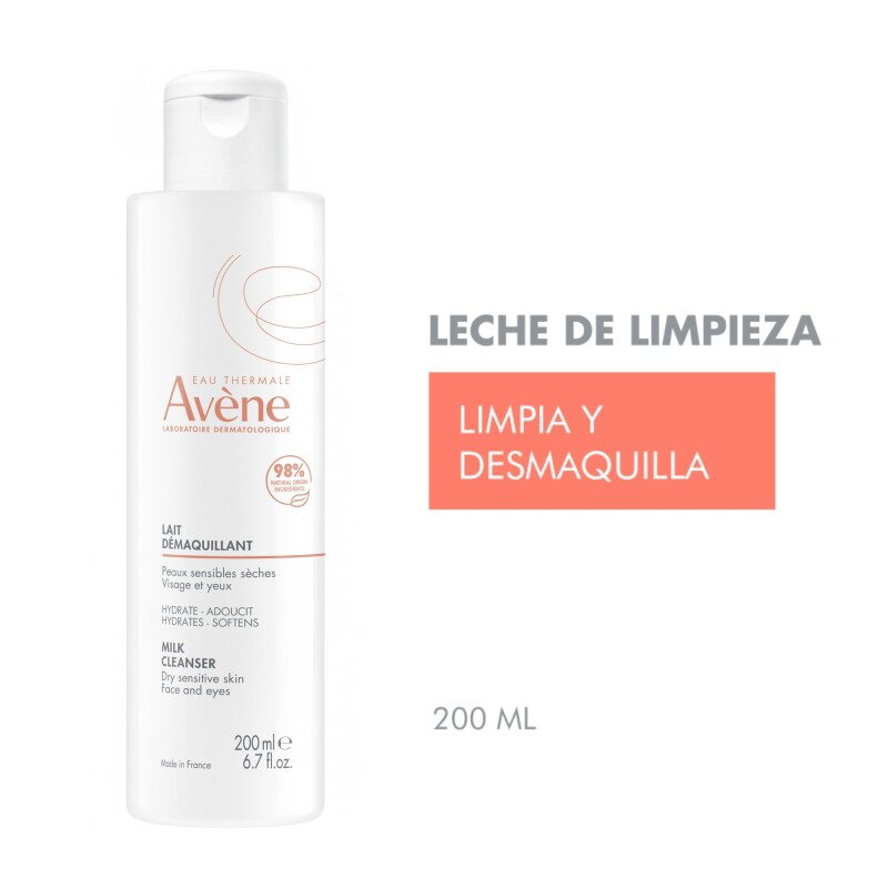 Leche Desmaquillante Avene 200 Ml. Leche Desmaquillante Avene 200 Ml.