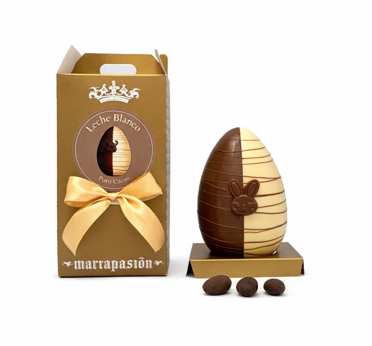 Huevo Pascua Mixto M Leche 37% / Blanco 31% 