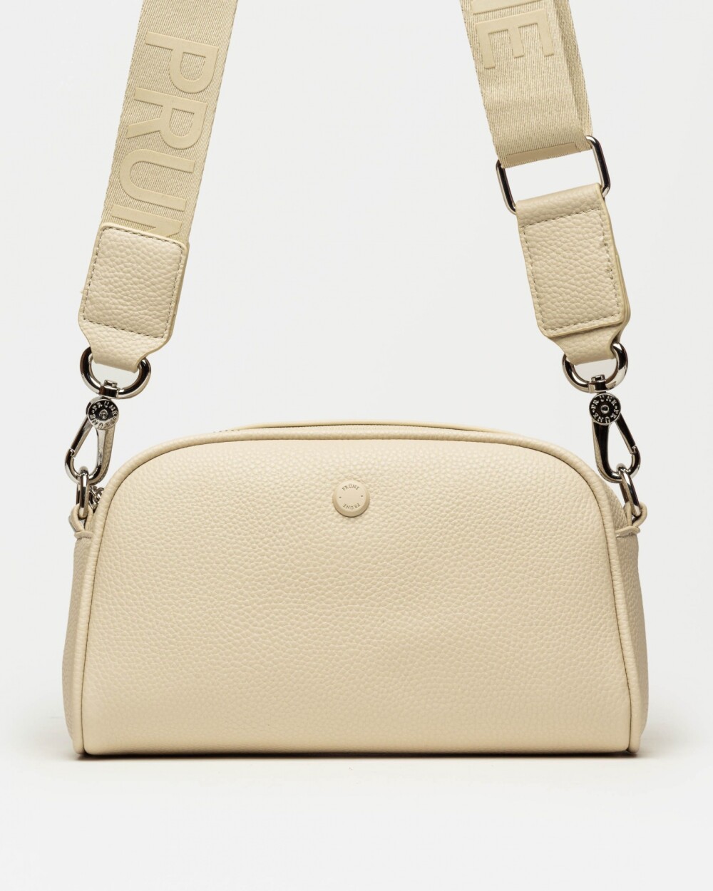 Bandolera Hazel en efecto cuero Natural