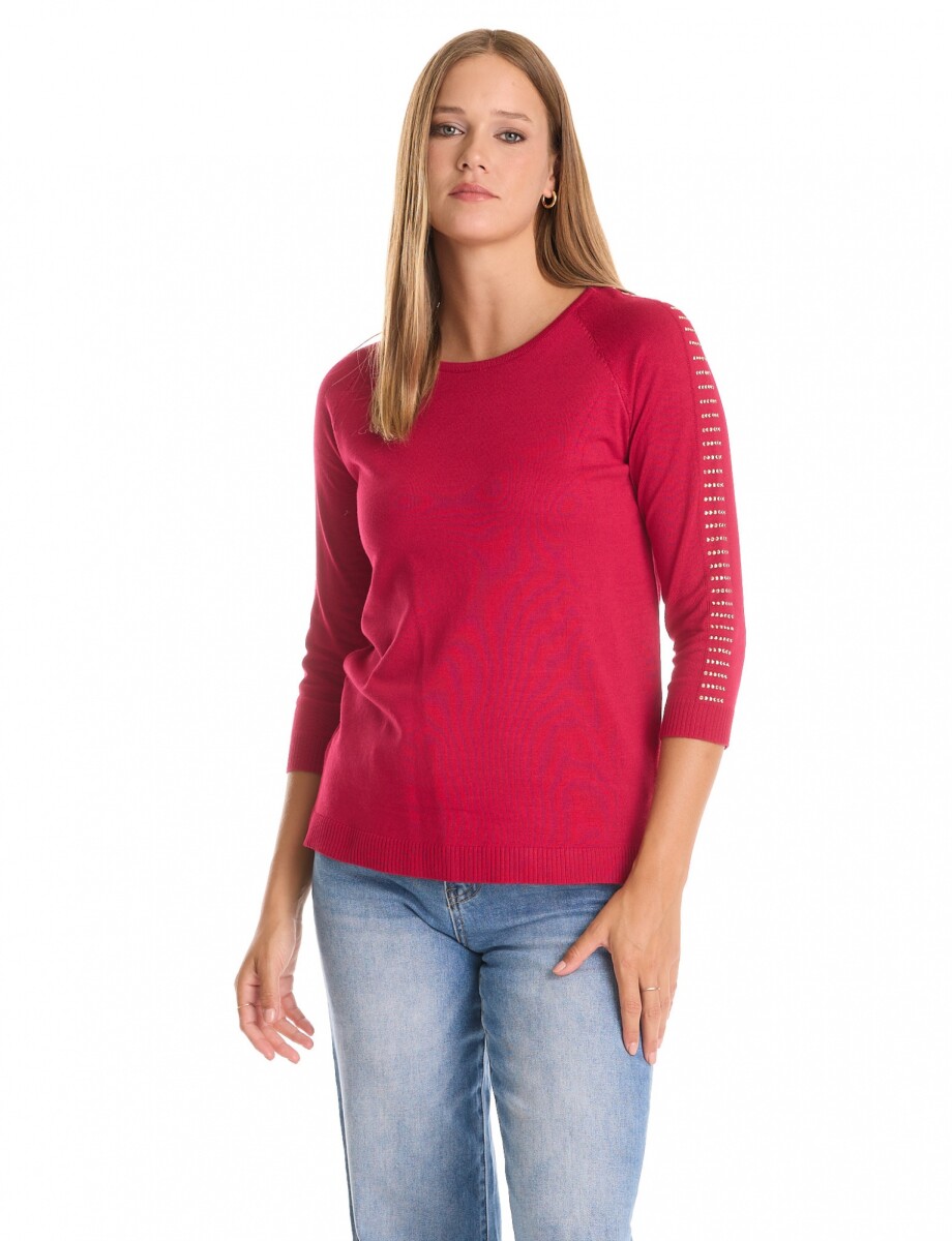 Buzo Tachas - Fucsia 