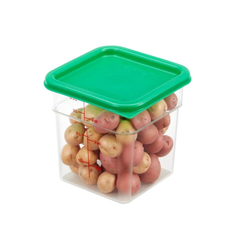 Tapa para Recipiente Cuadrado Verde 1.9 y 3.8 Litros Tapa para Recipiente Cuadrado Verde 1.9 y 3.8 Litros