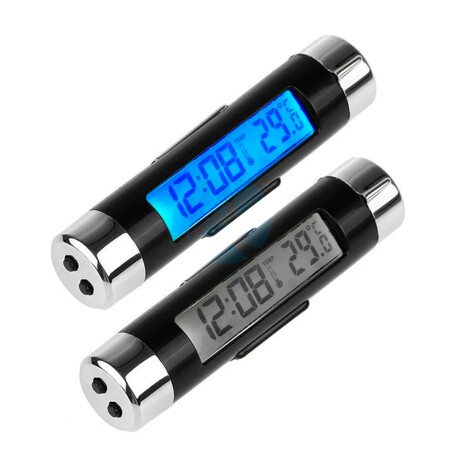 ACCESORIO INTERIOR - RELOJ DIGITAL C/ TERMOMETRO WESTON ACCESORIO INTERIOR - RELOJ DIGITAL C/ TERMOMETRO WESTON