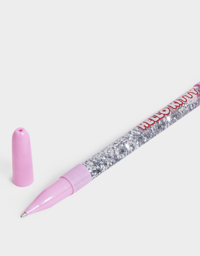 Lapices y Lapiceras Licencias Lapicera Con Topper "hello Kitty" - Rosa Claro