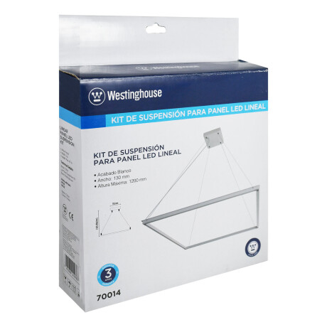 KIT SUSPENSION PARA PANEL LED LINEAL KIT SUSPENSION PARA PANEL LED LINEAL