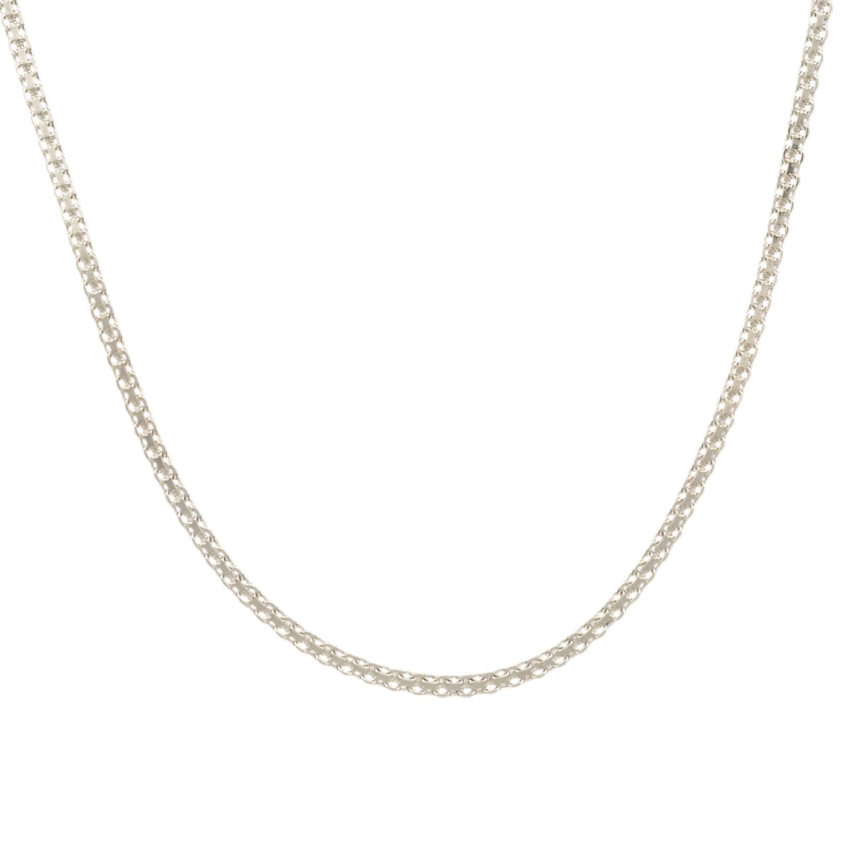 Cadena Bismark-Plata 925-Sin Piedra-CD3074 - sinpiedra 