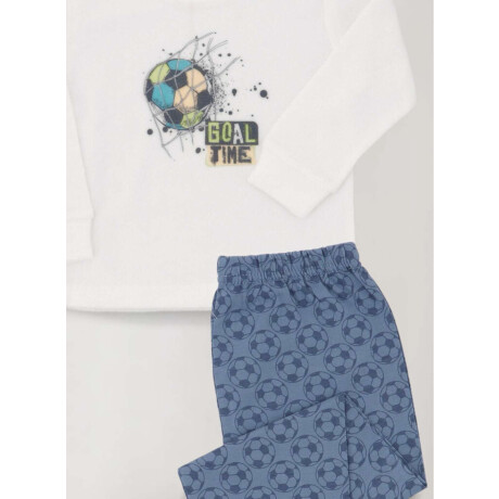 Pijama football Azul