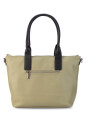 CARTERA POLA MUSGO NEGRO Y ARENA