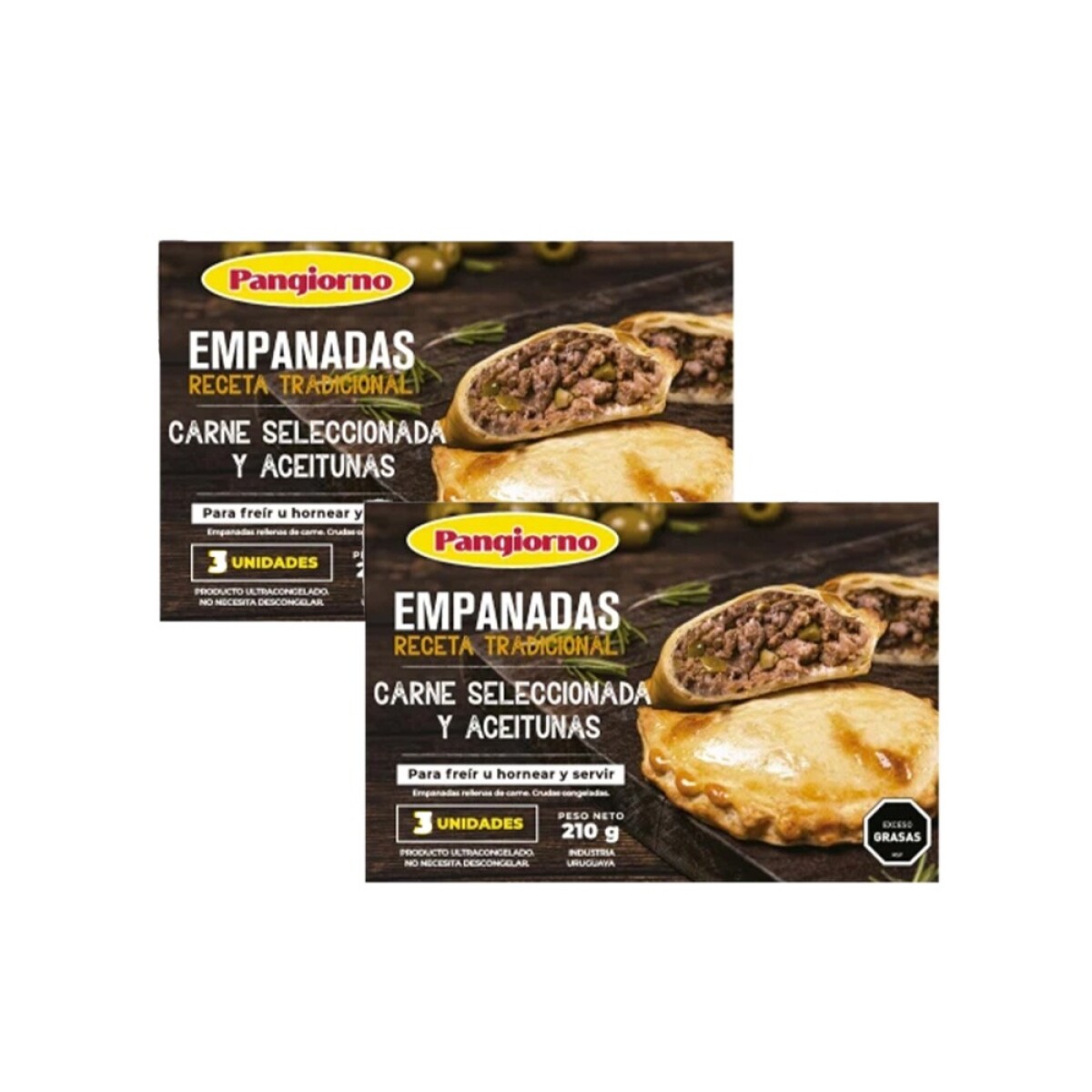 Empanada Carne X 6 Unid. Pangiorno 