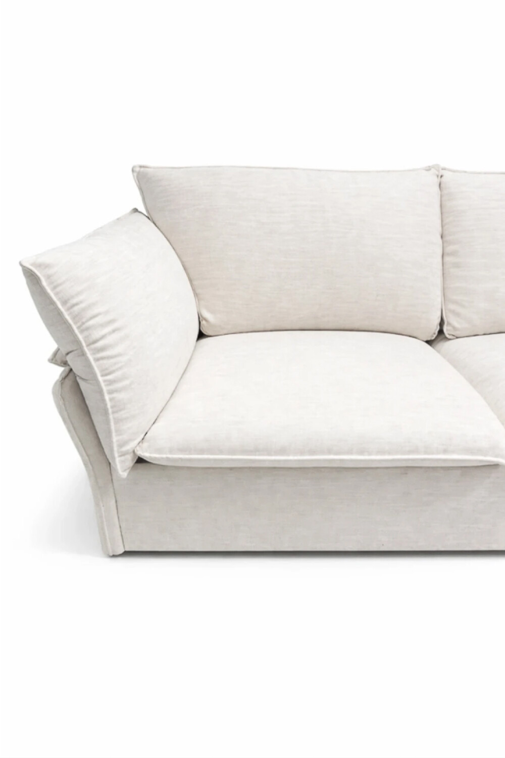 Sofá Kingston, 3 Cuerpos Beige