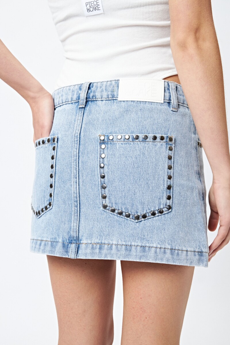 FALDA STONE Celeste