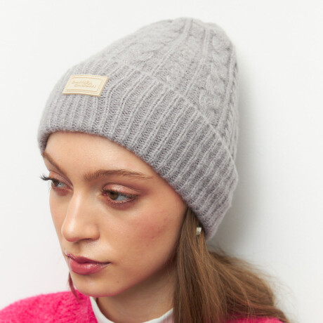 GORRO TIANA Gris Melange