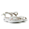 Sandalia Modare Dos Tiras Cruzadas de Mujer - 7183.103-21736 Crema