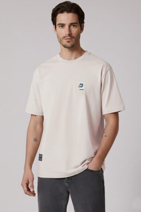T-SHIRT CABRE DIXIE Marfil
