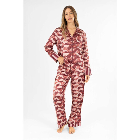 Pijama frida mariposas Rosa antique