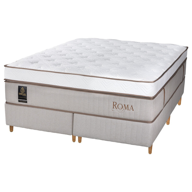 Conjunto sommier Roma 1.93x2.03 (King) Conjunto sommier Roma 1.93x2.03 (King)