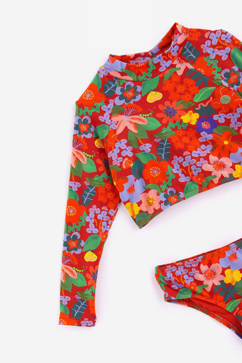 Bikini niña Estampado