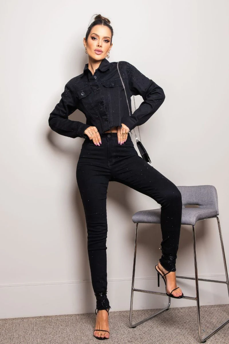 Jean Skinny Suelen - Negro 