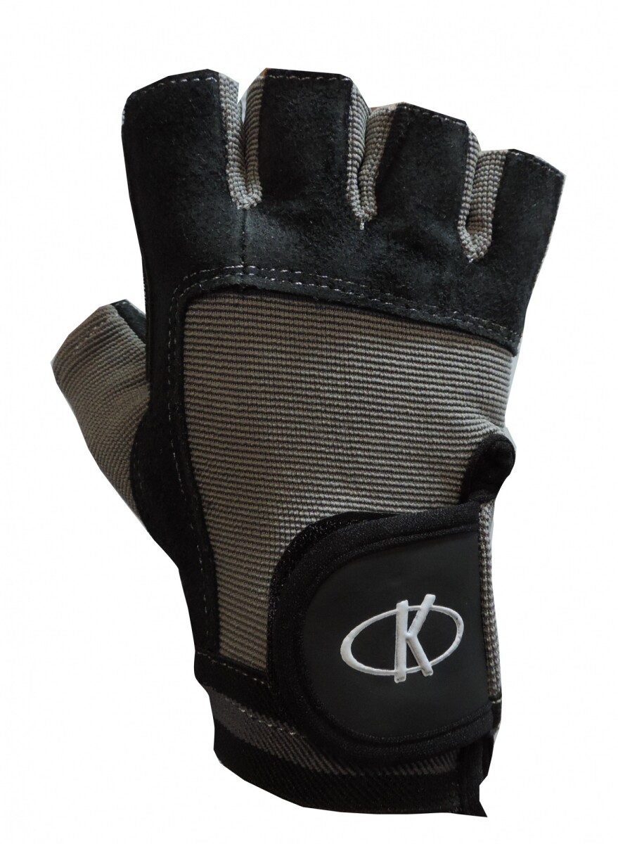 Par de Guantes para Pesas K Soft - NEGRO 
