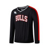 BUZO NBA BULLS COURT TO FIELD HOMBRE NBASW526101-BK1 Negro