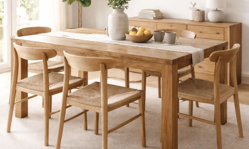 Mesa de Comedor LÍNEA DE CAMPO 1.60m Mesa de Comedor LÍNEA DE CAMPO 1.60m