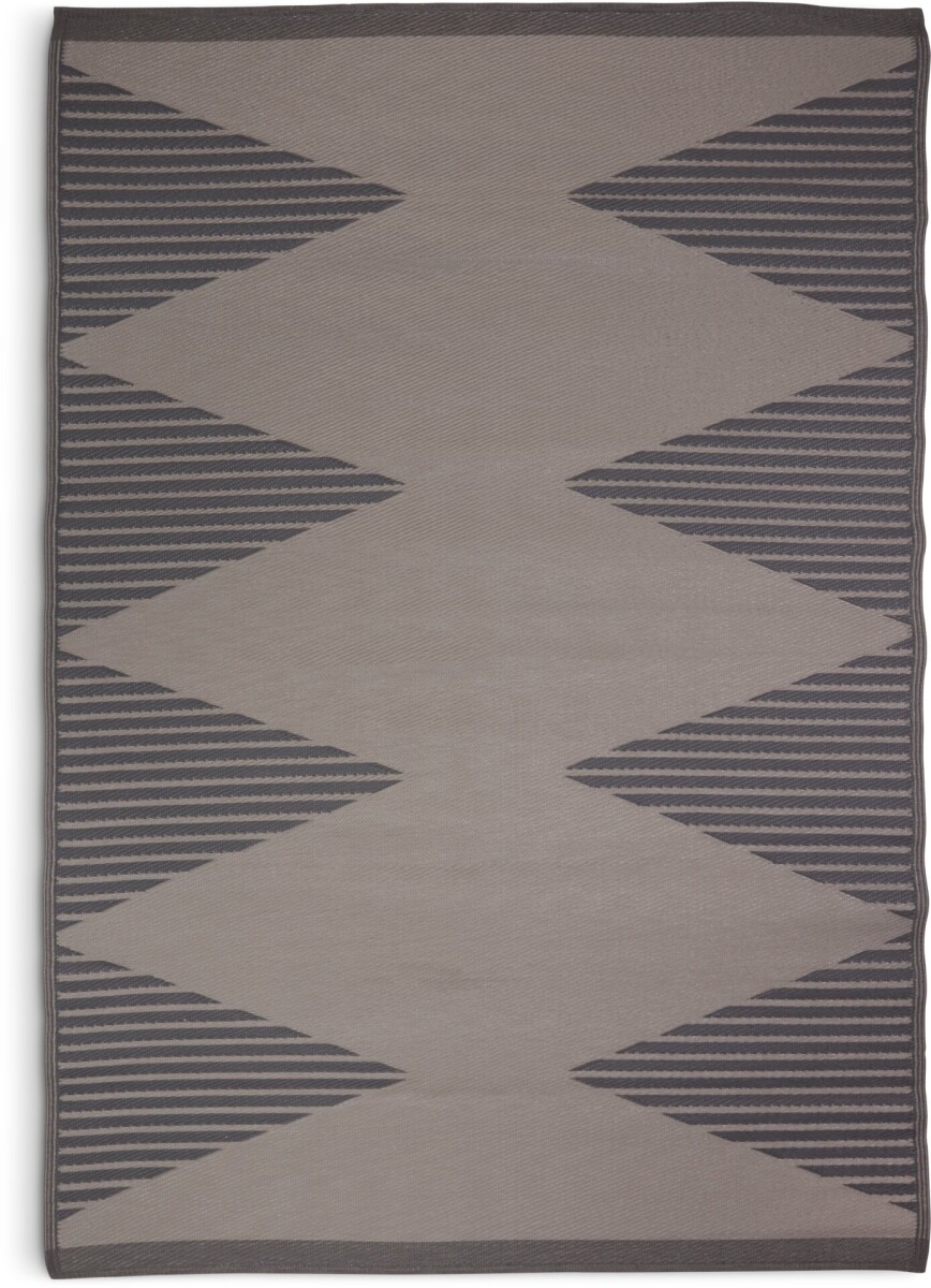 Alfombra BROKKURT 160x230 arena/gris 