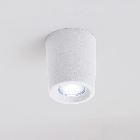 Aplique de techo Ø60mm blanco 1,7W cálida IP55 LIVIA 60 FL0957