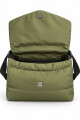 Cartera UNIQUE Puffer regulable Verde
