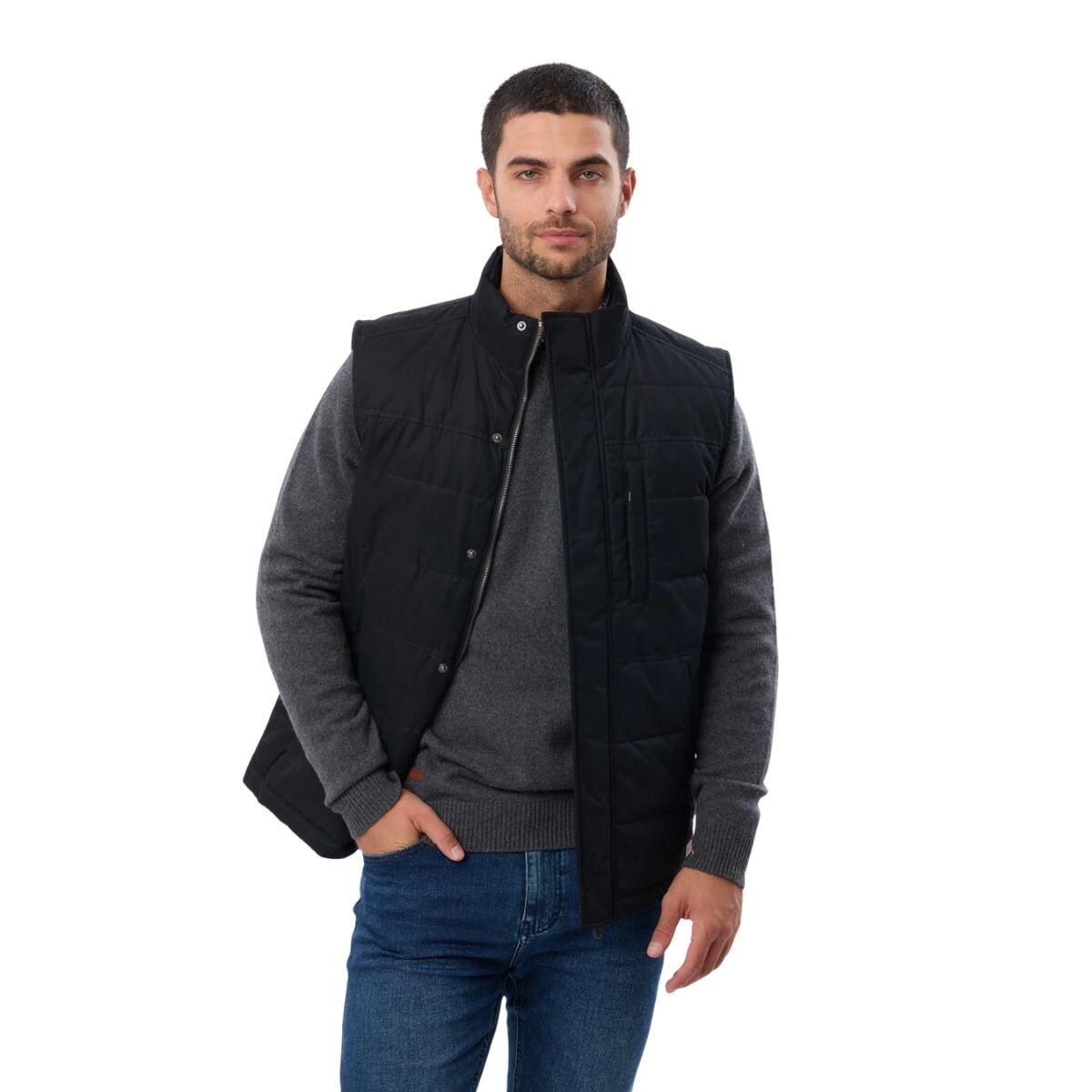 CHALECO XS-XXXL - NEGRO 