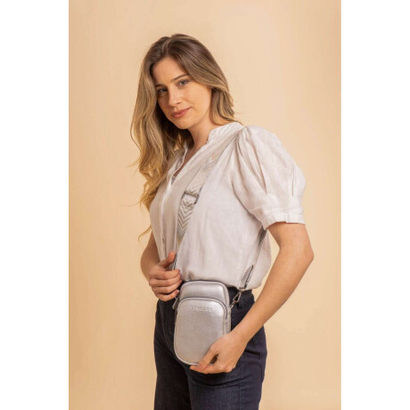 Phone Bag Valeriana Plata