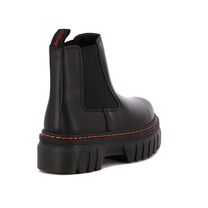 Botas Mujer Darkness Con Elástico Negro