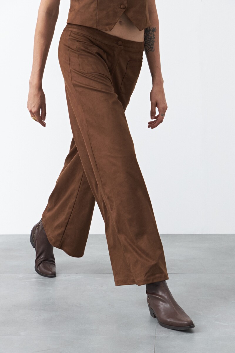 PANTALÓN AYA Marron