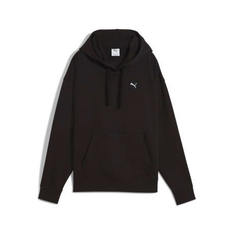 Abrigo Ess Elevated Hoodie Tr de Mujer Negro