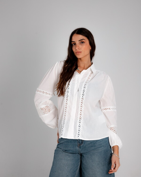 Camisa Francesca blanca