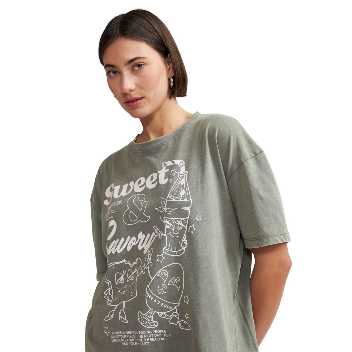 T-SHIRT MELISA XS-XL - GRIS 