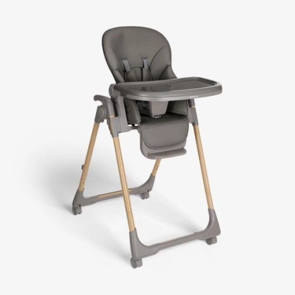 Silla de comer Olive deluxe KIKKABOO gris