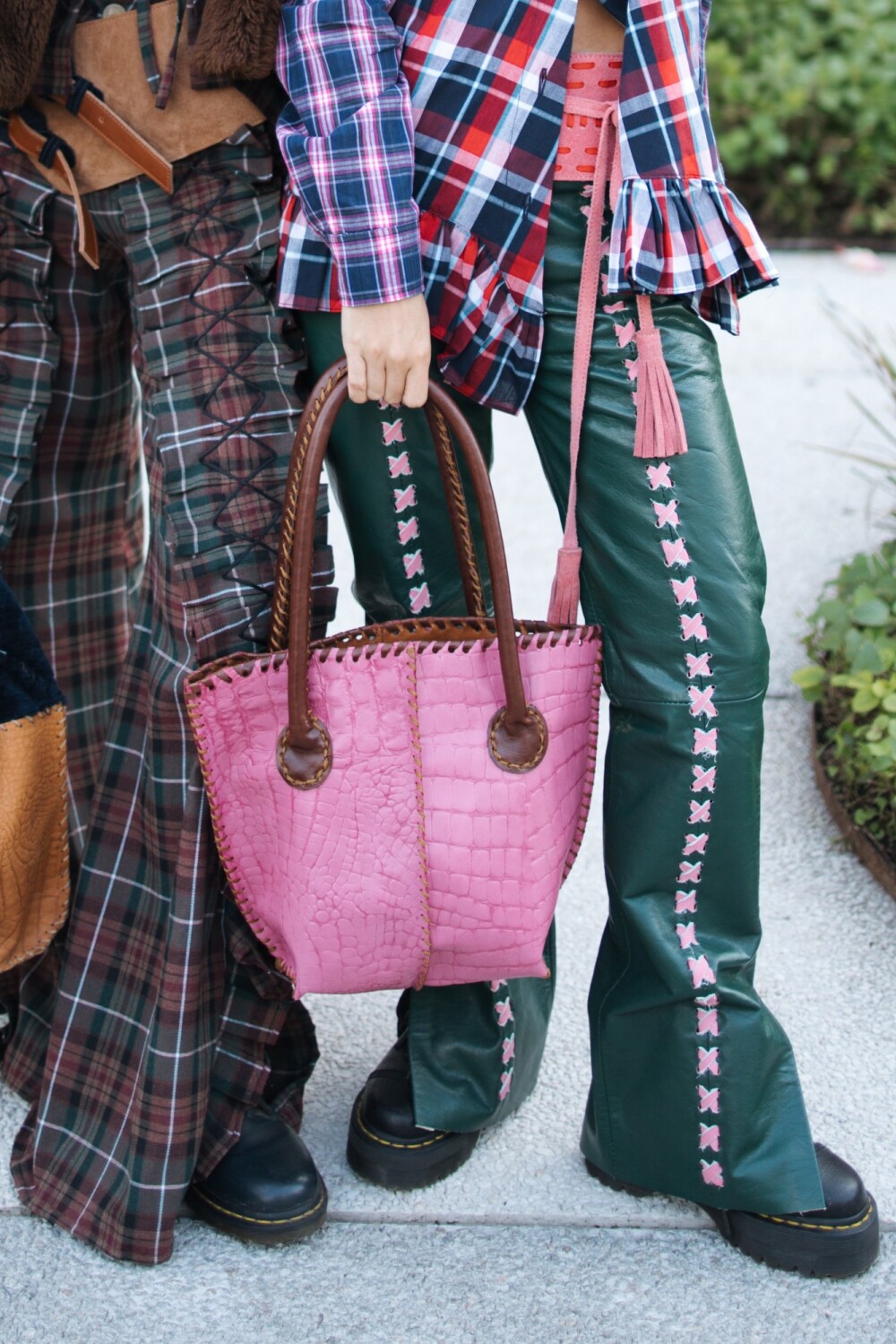 Medium All Season Bag Fucsia / Chocolate