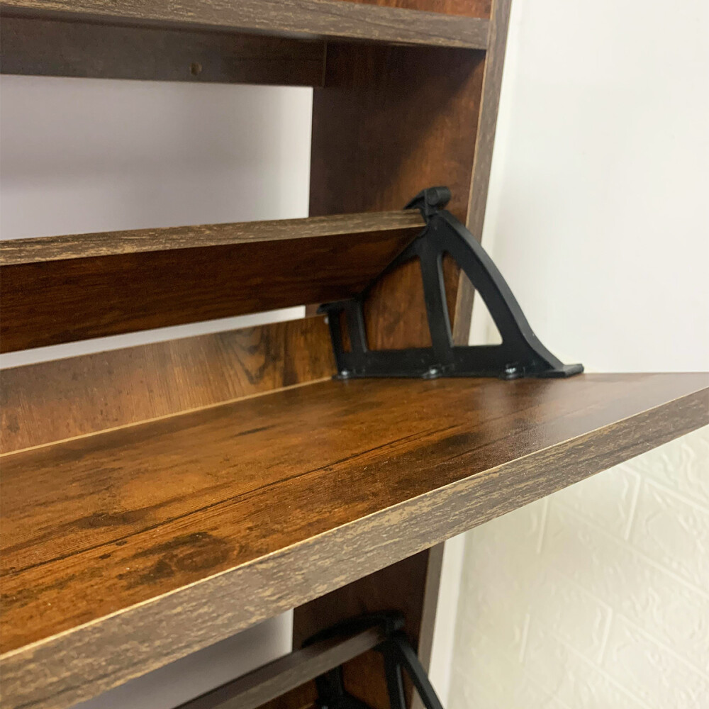 Zapatero Organizador Vertical De 3 Estantes madera