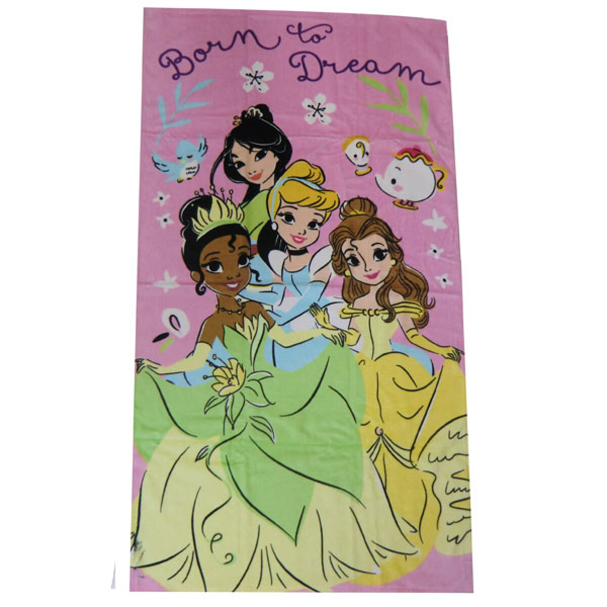 Toalla Infantil Algodón 70 x 130 cm - Princesas Disney 