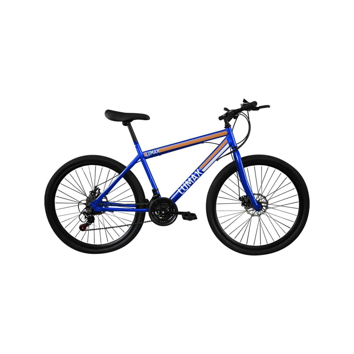 Bicicleta montaña rodado 26 freno disco Lumax - Azul 