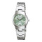 Reloj de Mujer Casio malla de Acero Inoxidable Con fondo Verde